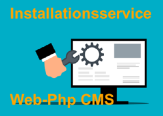 Dienstleistungen Installationsservice WEB-PHP Produkte